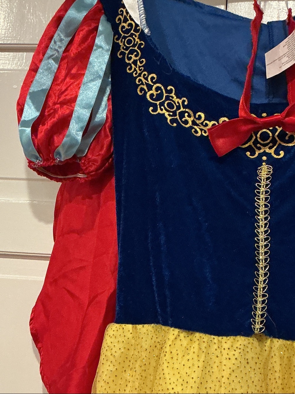 Adult Disney Classic Snow White Yellow, Blue & Red Dress Costume - Picture 7 of 11